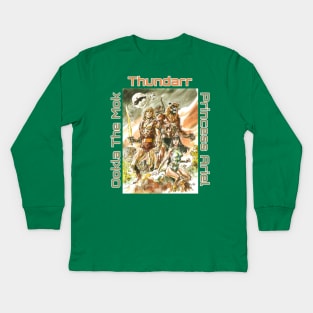 Thundarr the Barbarian Kids Long Sleeve T-Shirt